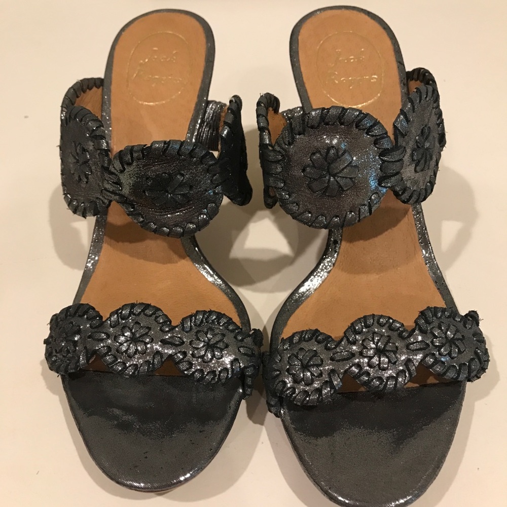 JACK ROGERS WEDGE SHOES SZ 9